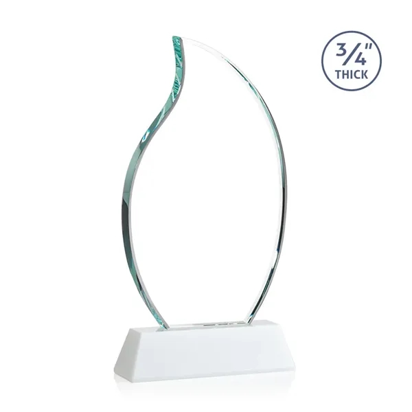 The Croydon VividPrint™ award features an elegant 3/4" thick Starfire Crystal... from ASI 84592 St Regis Group / St Regis