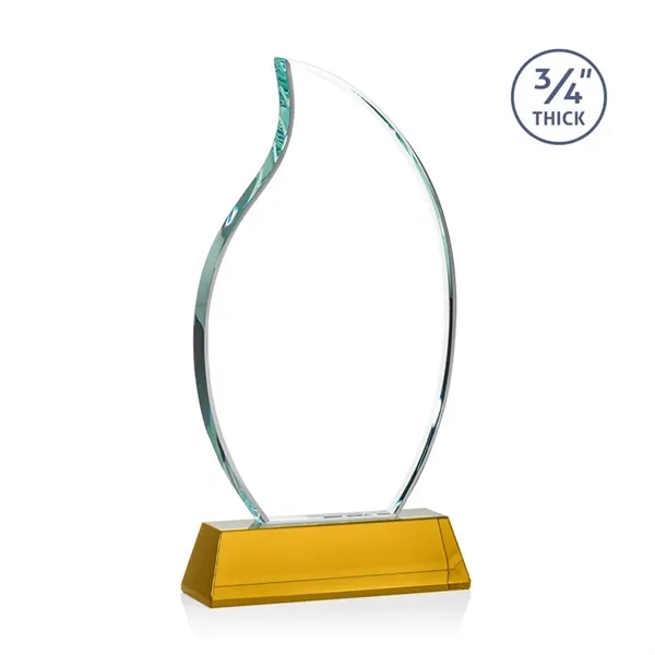 The Croydon VividPrint™ award features an elegant 3/4" thick Starfire Crystal... from ASI 84592 St Regis Group / St Regis