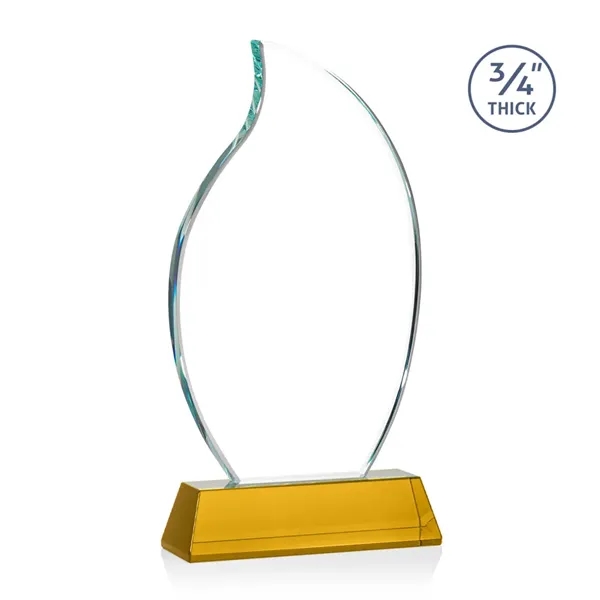 The Croydon VividPrint™ award features an elegant 3/4" thick Starfire Crystal... from ASI 84592 St Regis Group / St Regis