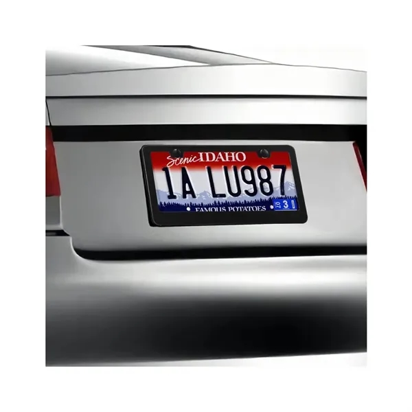 Aluminum license plate frame with engraved logo and includes hardware screws... from ASI 57655 STOPNGO Line