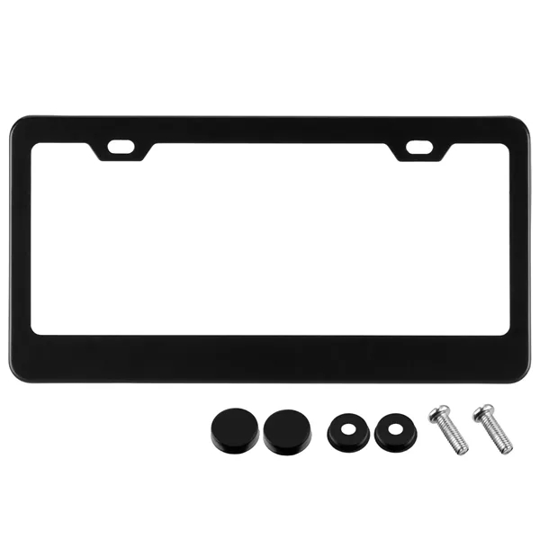 Aluminum license plate frame with engraved logo and includes hardware screws... from ASI 57655 STOPNGO Line