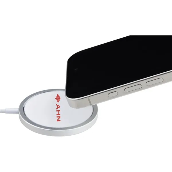 Wireless Qi charger with built in magsafe magnets for easy alignment... from ASI 57655 STOPNGO Line