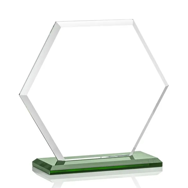 The Barnett Award features a beautifully beveled Starfire Crystal Hexagon mounted... from ASI 84592 St Regis Group / St Regis