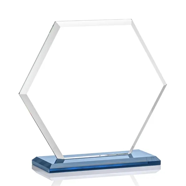 The Barnett Award features a beautifully beveled Starfire Crystal Hexagon mounted... from ASI 84592 St Regis Group / St Regis