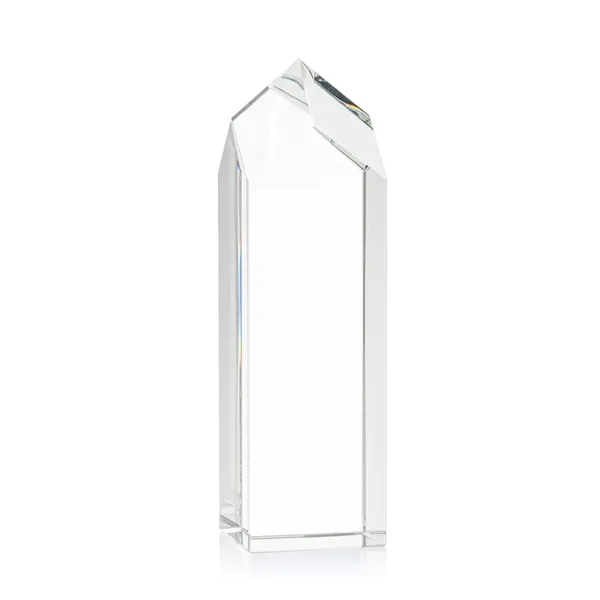 The Clarington Tower VividPrint™ Award is a magnificent thick Optical Crystal... from ASI 84592 St Regis Group / St Regis