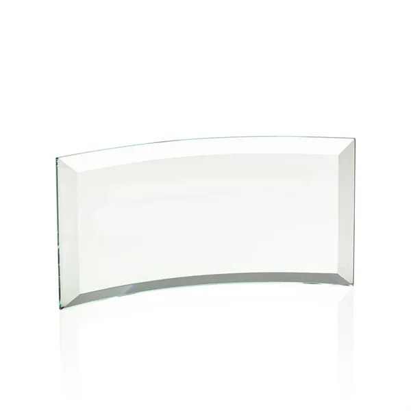 Jade 3/8-inch thick curved award with beveled edges.... from ASI 84592 St Regis Group / St Regis