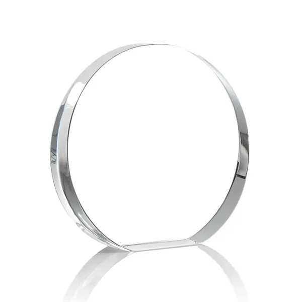 Round optical crystal award.... from ASI 84592 St Regis Group / St Regis