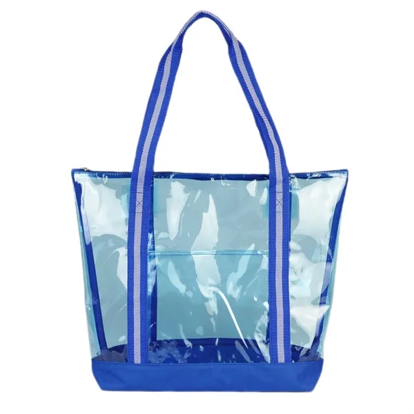 Clear Tote Bag. 100% BPA and PVC Free.... from ASI 90859 Tempo Industries Inc / Tempo Tempoline