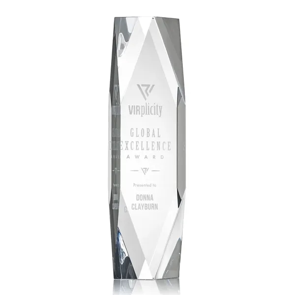 The majestic Delta Award in 1.75” thick Optical Crystal is a... from ASI 84592 St Regis Group / St Regis