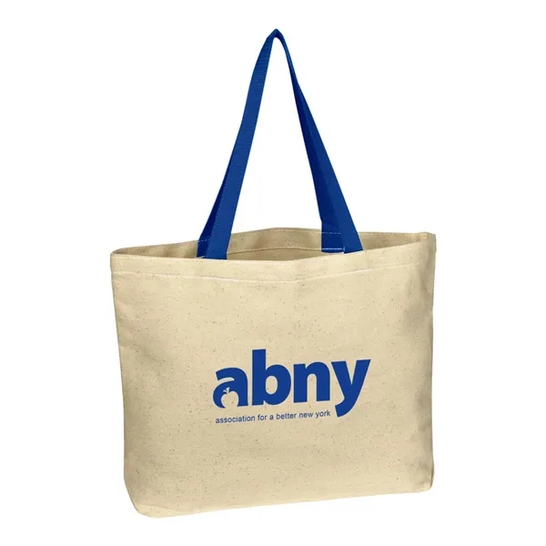 3" x 16" x 12.5" natural cotton canvas tote bag.... from ASI 63549 Jornik Manufacturing Corp