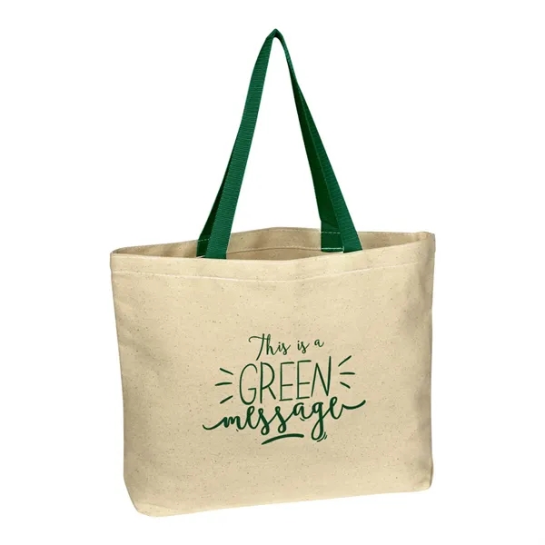 3" x 16" x 12.5" natural cotton canvas tote bag.... from ASI 63549 Jornik Manufacturing Corp