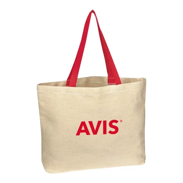 3" x 16" x 12.5" natural cotton canvas tote bag.... from ASI 63549 Jornik Manufacturing Corp