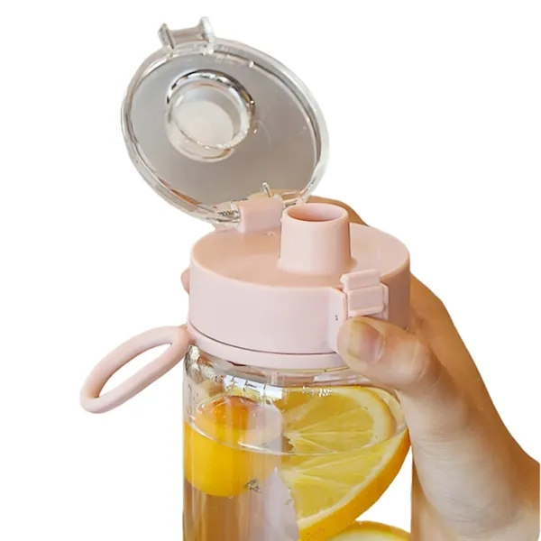 Sports water bottle with removable strainer, 15.84 oz. and imprint option... from ASI 37218 Athena Promo (tm)