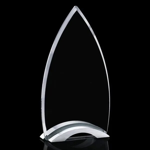 Beautifully shaped jade award with a brushed aluminum base.... from ASI 84592 St Regis Group / St Regis