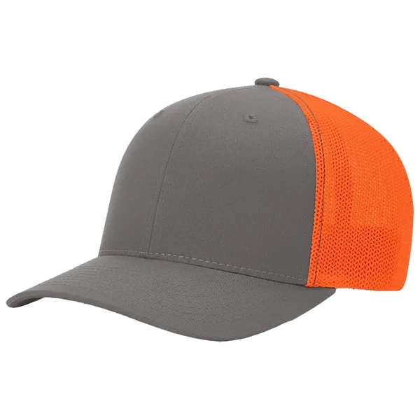 Richardson 110 R-Flex six panel cotton, polyester and spandex trucker hat... from ASI 74601 Calico