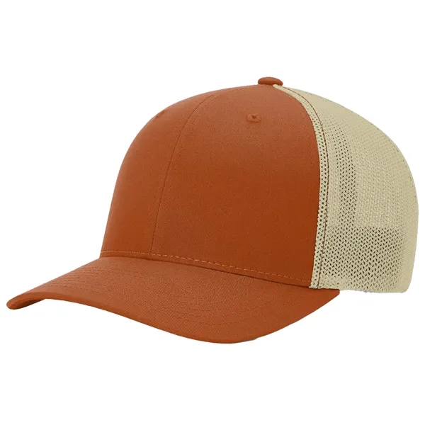 Richardson 110 R-Flex six panel cotton, polyester and spandex trucker hat... from ASI 74601 Calico