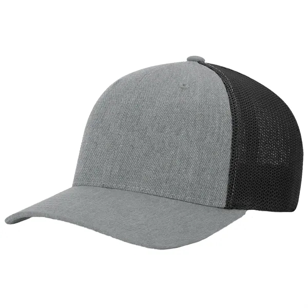 Richardson 110 R-Flex six panel cotton, polyester and spandex trucker hat... from ASI 74601 Calico