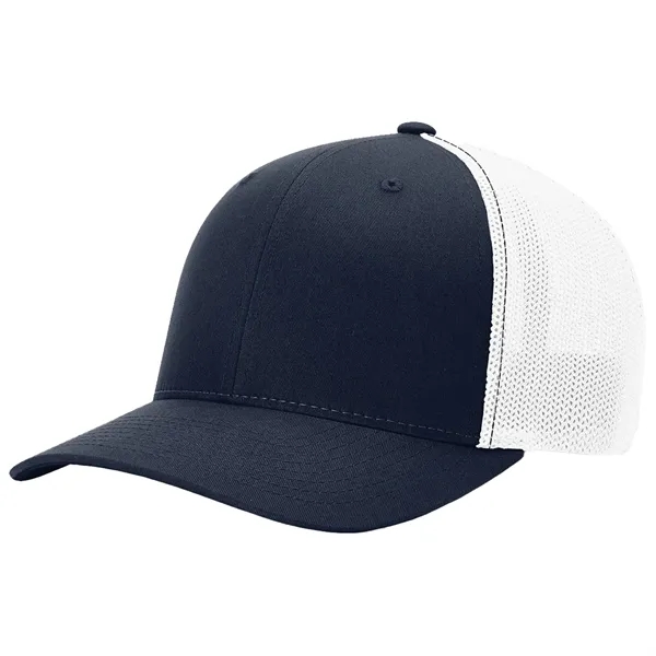 Richardson 110 R-Flex six panel cotton, polyester and spandex trucker hat... from ASI 74601 Calico