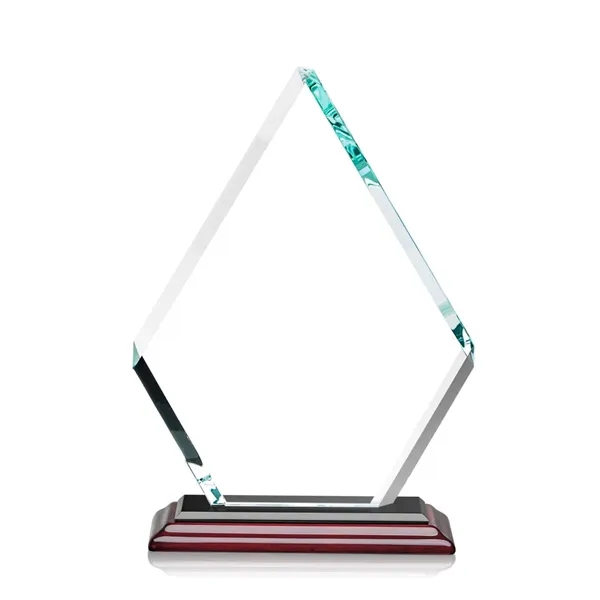 Our extraordinary double-sided beveled starfire diamond award is combined with Albion™... from ASI 84592 St Regis Group / St Regis