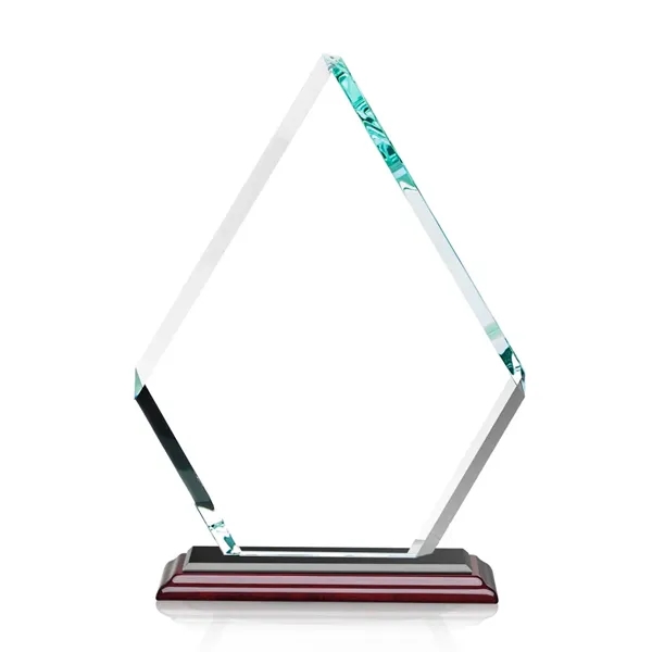 Our extraordinary double-sided beveled starfire diamond award is combined with Albion™... from ASI 84592 St Regis Group / St Regis