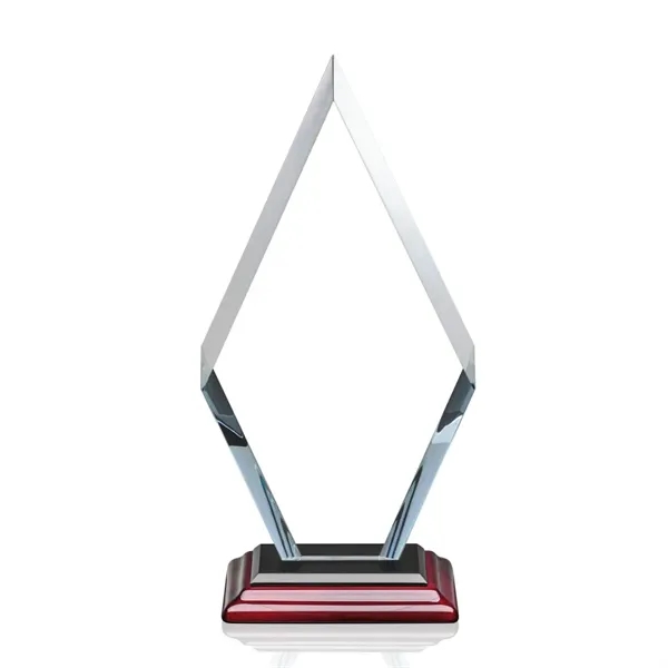 This simple yet elegant starfire diamond award features deep interchanging bevels... from ASI 84592 St Regis Group / St Regis