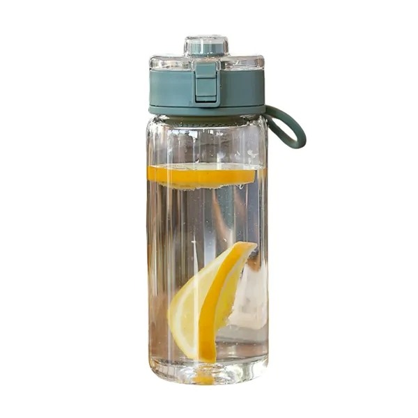 Transparent infuser bottle with removable strainer, 21.12 oz. and imprint option... from ASI 37218 Athena Promo (tm)