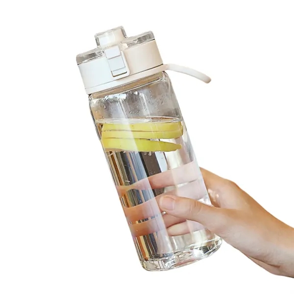 Transparent infuser bottle with removable strainer, 21.12 oz. and imprint option... from ASI 37218 Athena Promo (tm)