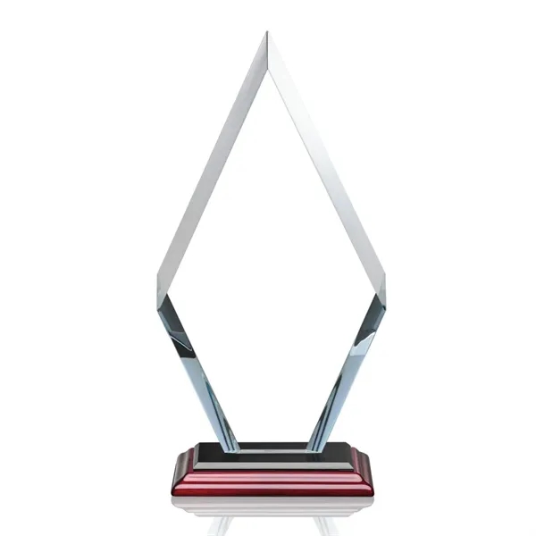 This simple yet elegant starfire diamond award features deep interchanging bevels... from ASI 84592 St Regis Group / St Regis