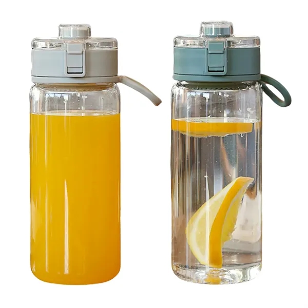 Transparent infuser bottle with removable strainer, 21.12 oz. and imprint option... from ASI 37218 Athena Promo (tm)