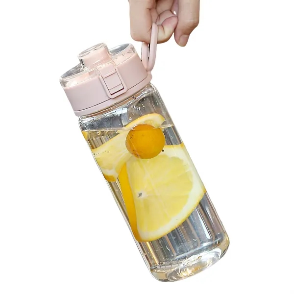 Transparent infuser bottle with removable strainer, 21.12 oz. and imprint option... from ASI 37218 Athena Promo (tm)