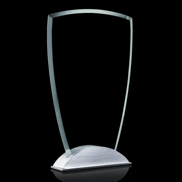Stunning jade award on a brushed aluminum base.... from ASI 84592 St Regis Group / St Regis
