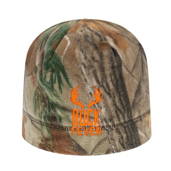 Polyester microfleece beanie with RealTree® camouflage print and anti-pill finish.... from ASI 43792 Cap America Inc