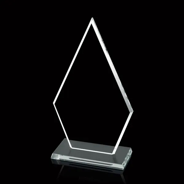 The Arrowhead in 3/8" starfire or jade glass is an arrowhead-shaped... from ASI 84592 St Regis Group / Prestige Glass