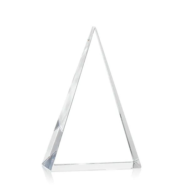 Triangular optical crystal award.... from ASI 84592 St Regis Group / St Regis