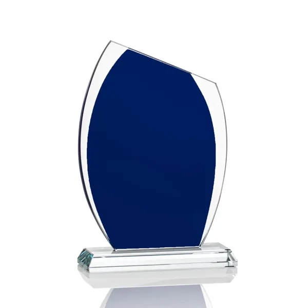 An extraordinary Starfire award with a beautiful Sapphire accent mounted to... from ASI 84592 St Regis Group / St Regis