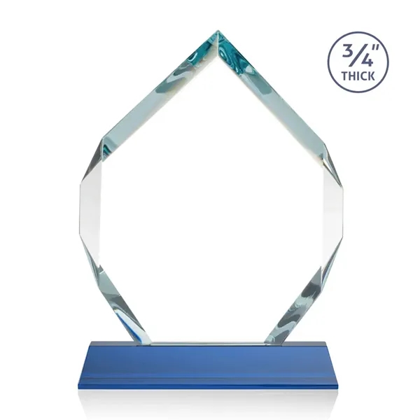 Starfire diamond shape award on a tall tapered Optical Base.... from ASI 84592 St Regis Group / St Regis