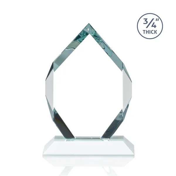 Starfire diamond shape award on a base.... from ASI 84592 St Regis Group / St Regis