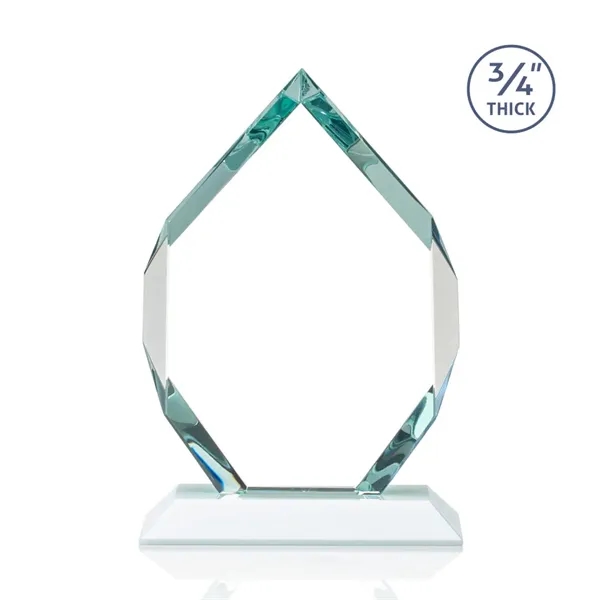 Starfire diamond shape award on a base.... from ASI 84592 St Regis Group / St Regis