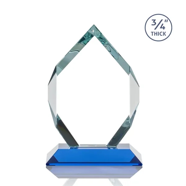Starfire diamond shape award on a base.... from ASI 84592 St Regis Group / St Regis