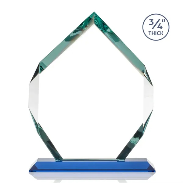 Starfire diamond shape award on a base.... from ASI 84592 St Regis Group / St Regis