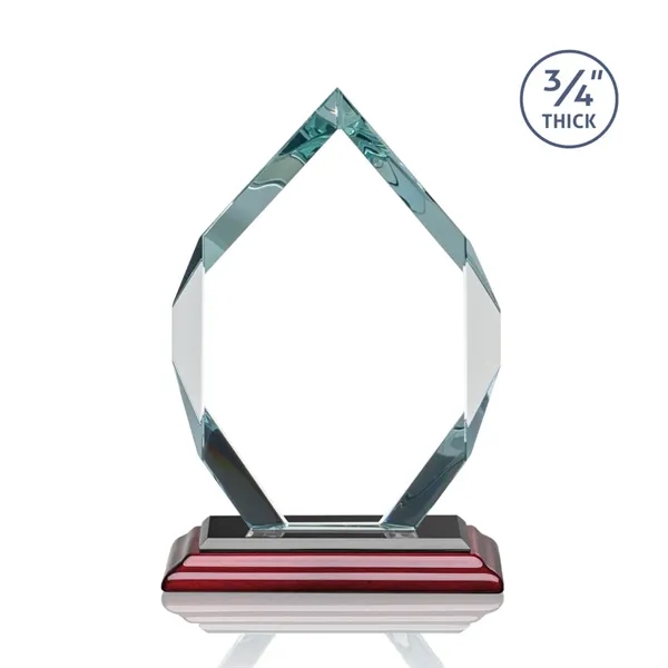 Starfire diamond shape award on a base.... from ASI 84592 St Regis Group / St Regis