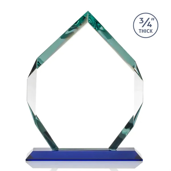 Starfire diamond shape award on a base.... from ASI 84592 St Regis Group / St Regis