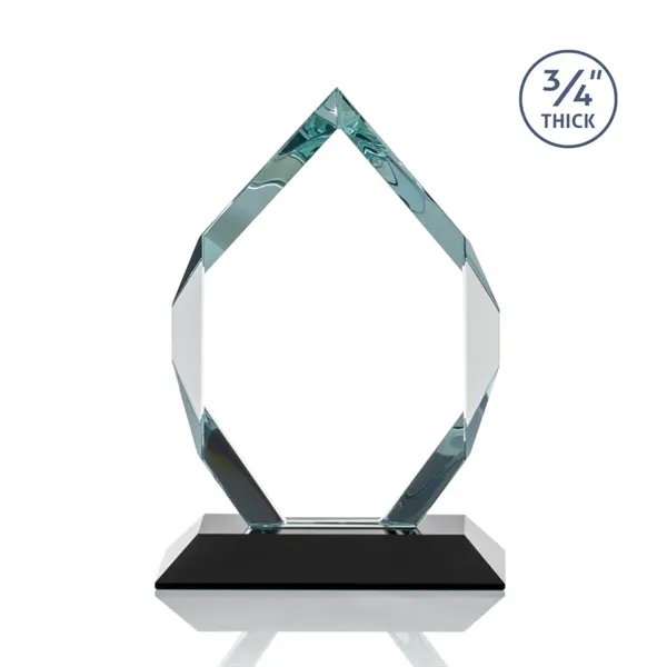 Starfire diamond shape award on a base.... from ASI 84592 St Regis Group / St Regis