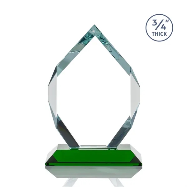 Starfire diamond shape award on a base.... from ASI 84592 St Regis Group / St Regis