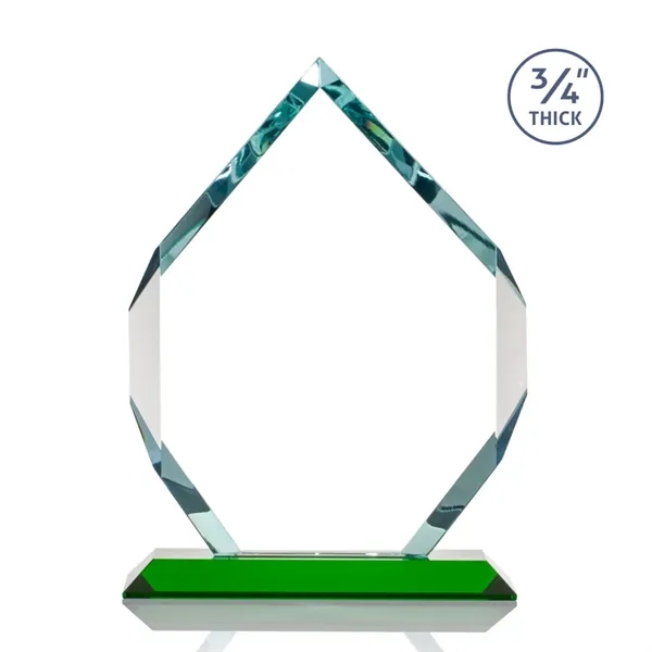 Starfire diamond shape award on a base.... from ASI 84592 St Regis Group / St Regis