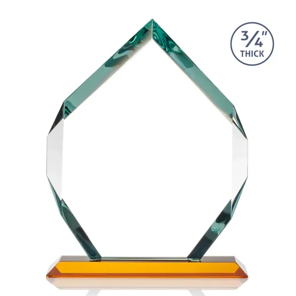 Starfire diamond shape award on a base.... from ASI 84592 St Regis Group / St Regis