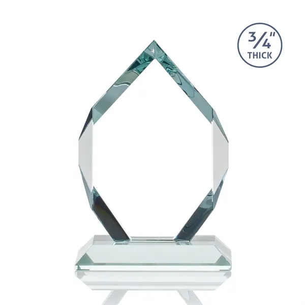Starfire diamond shape award on a base.... from ASI 84592 St Regis Group / St Regis