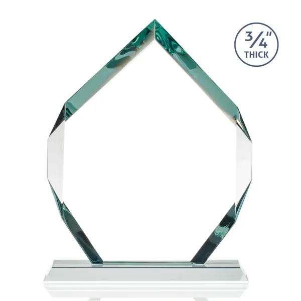 Starfire diamond shape award on a base.... from ASI 84592 St Regis Group / St Regis