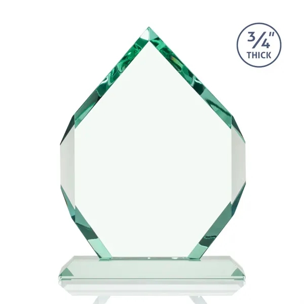 Jade diamond shape award on base.... from ASI 84592 St Regis Group / St Regis