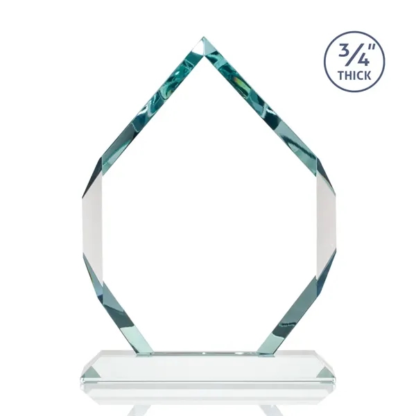 Starfire diamond shape award on a base.... from ASI 84592 St Regis Group / St Regis